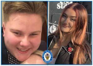 Ben Corfield and Liberty Charris. Photo: West Midlands Police 