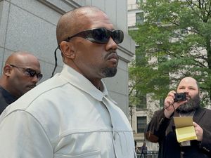 Supporting image for story: Rapper Ye, formerly known as Kanye West, supports Sean ‘Diddy’ Combs at trial