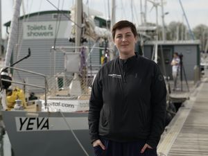 Supporting image for story: British woman setting sail to break Arctic record made possible by melting ice